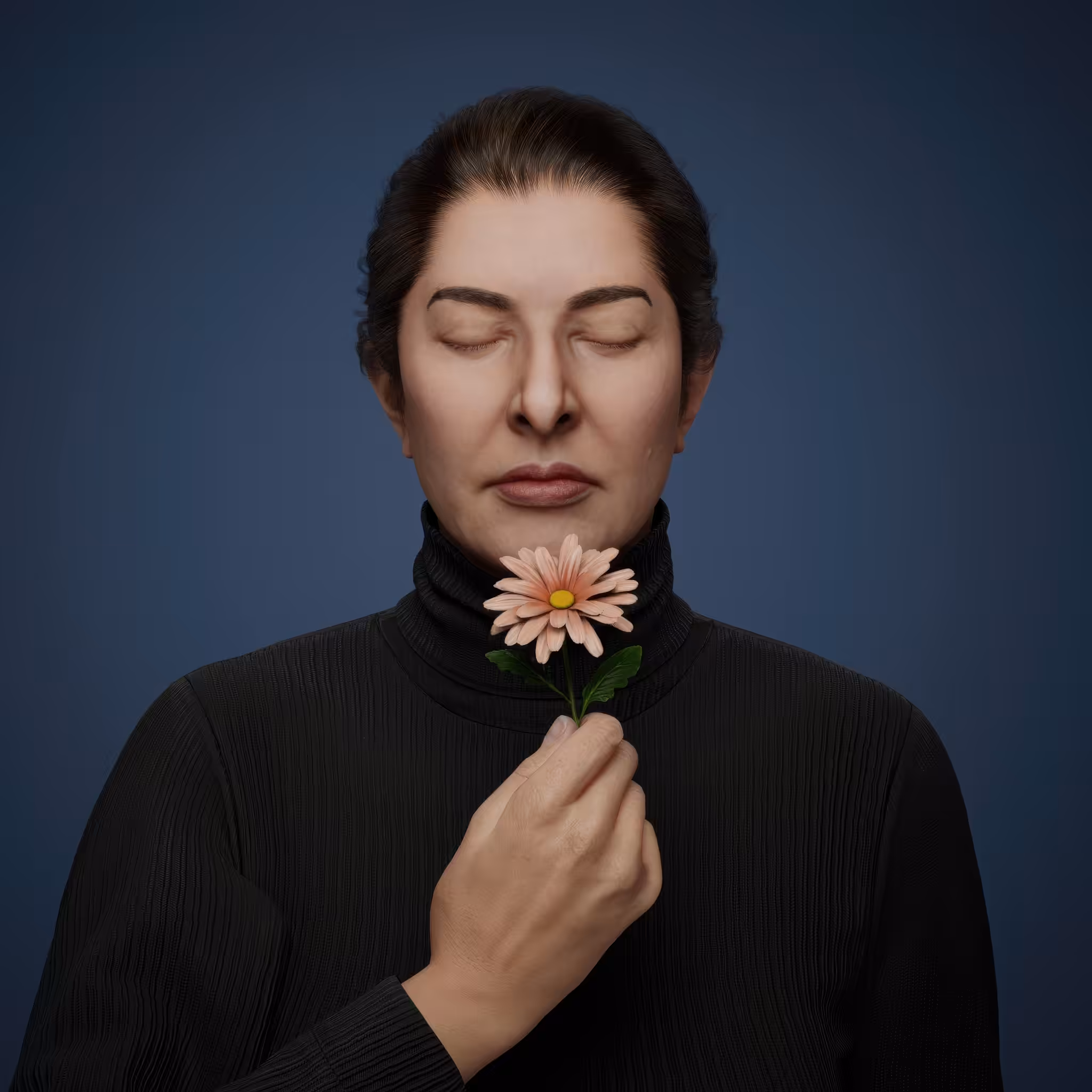 Portrait with Camomile #659