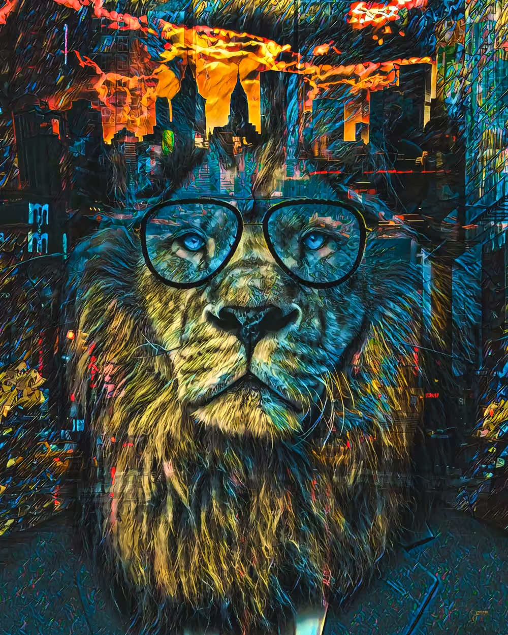Business Lion