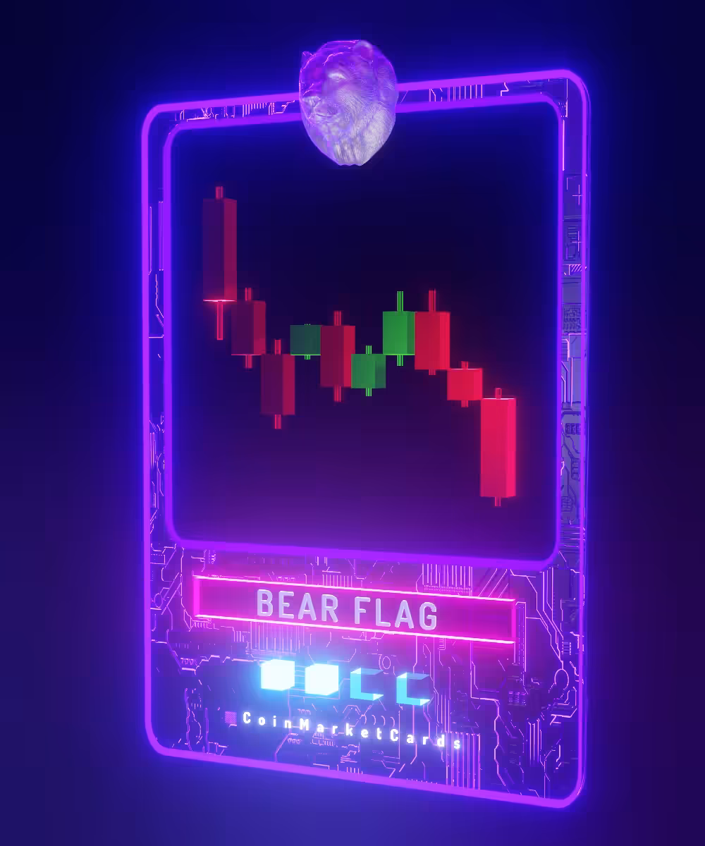 Coin Market Cards: Bear Flag