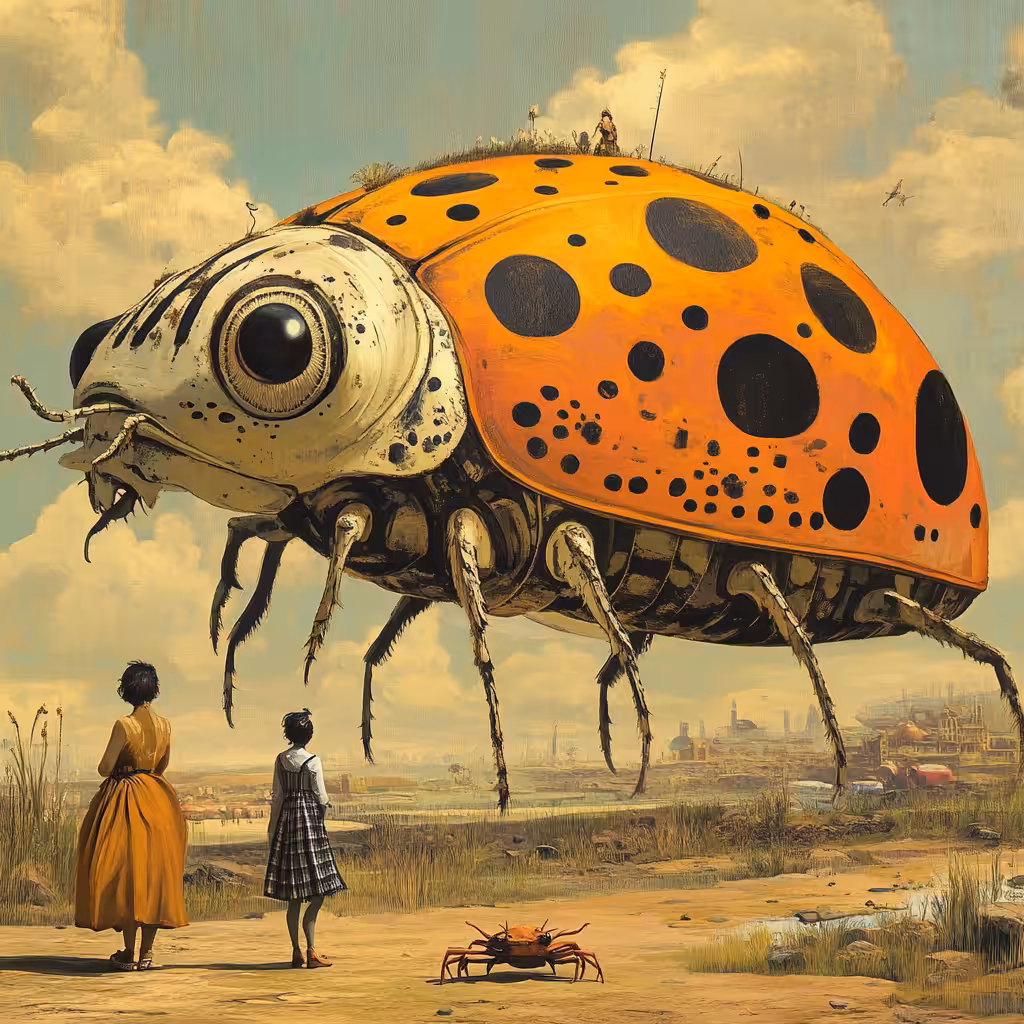 The world of art: vague dream(ladybug)