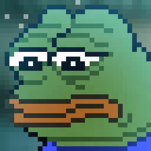 Crypto Doodle #025 [Sad Pepe]