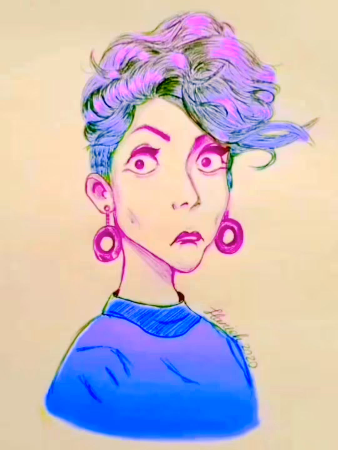 Vibrant Vixen