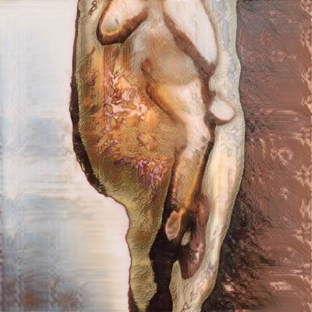 AI Generated Nude Portrait #7 Frame #194