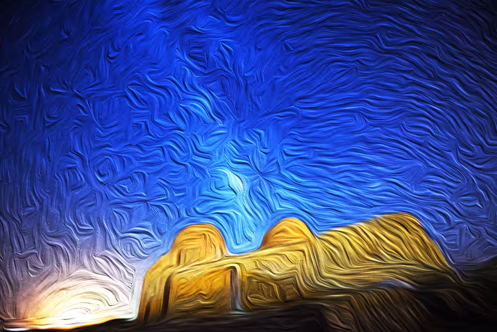 The night sky of the Sassanid palace#12