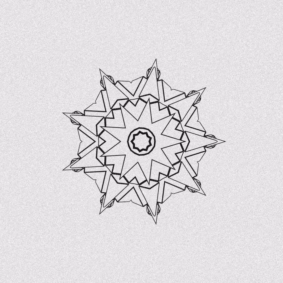 Monochrome Kaleido #451