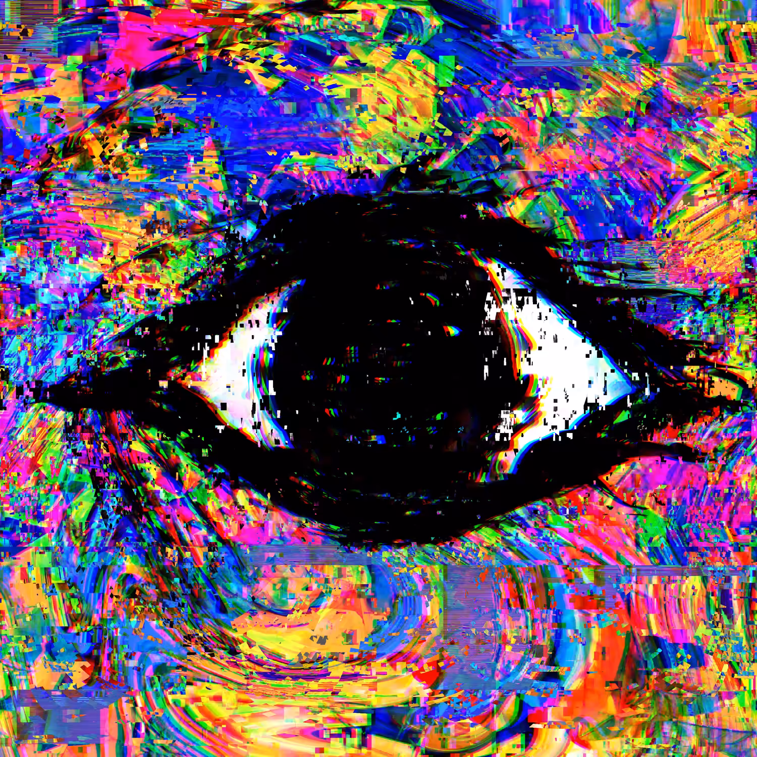 Strain under the eyelid