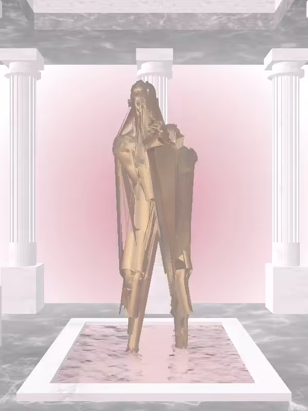 HeavenComputer: The Cheering Old Bronze Woman #613