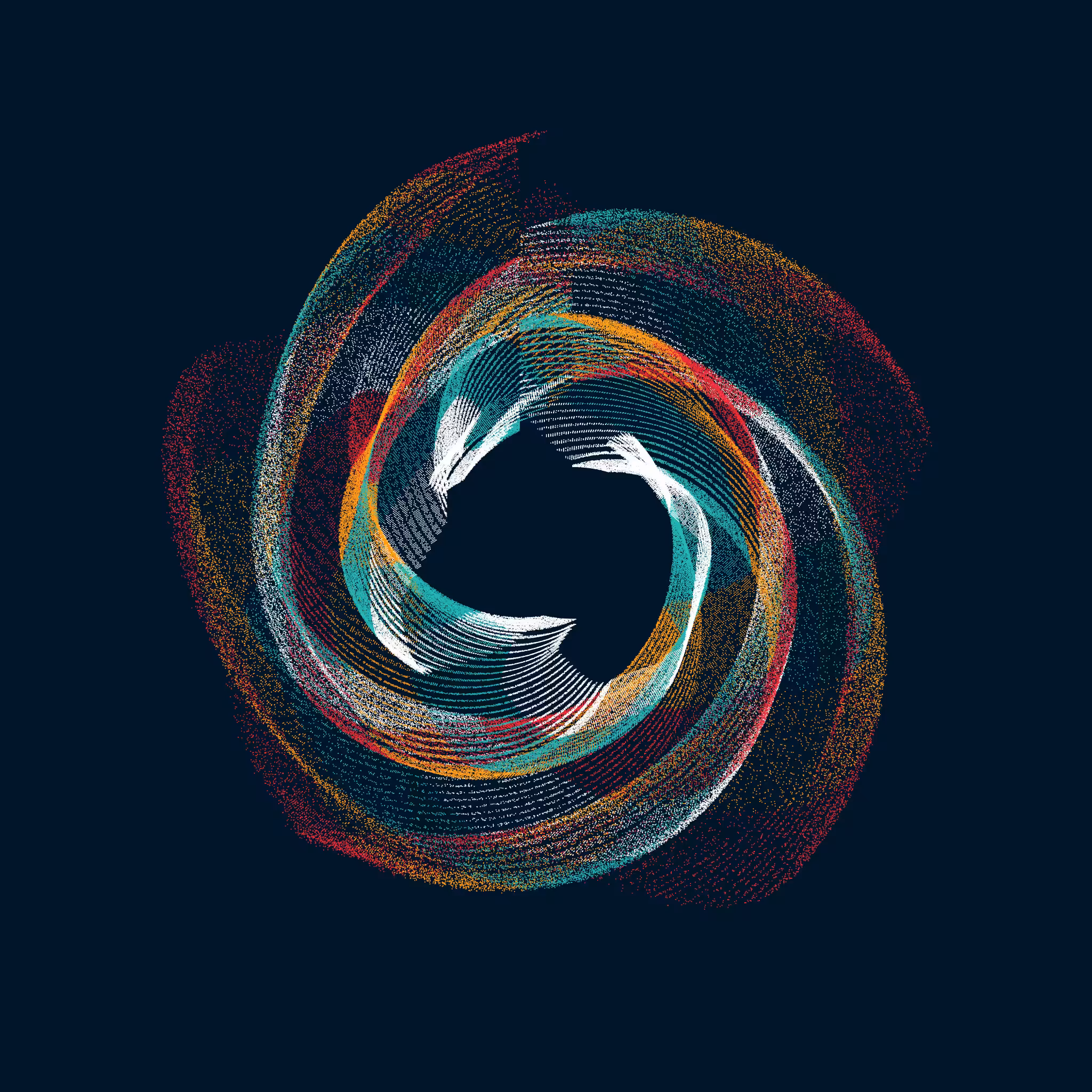 CIRCULAR MURMURATIONS #51