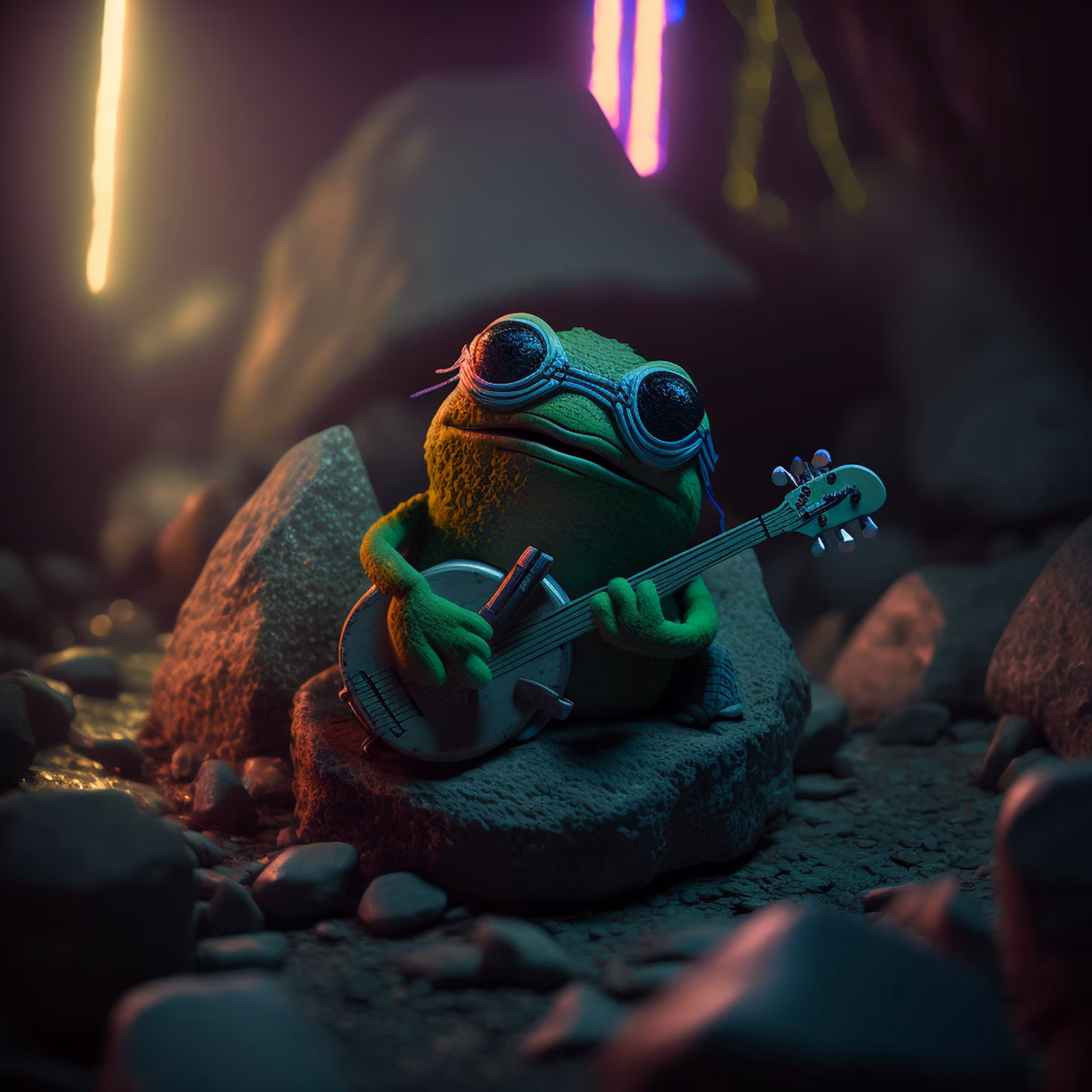 Pepe's World: Pepe solo rock