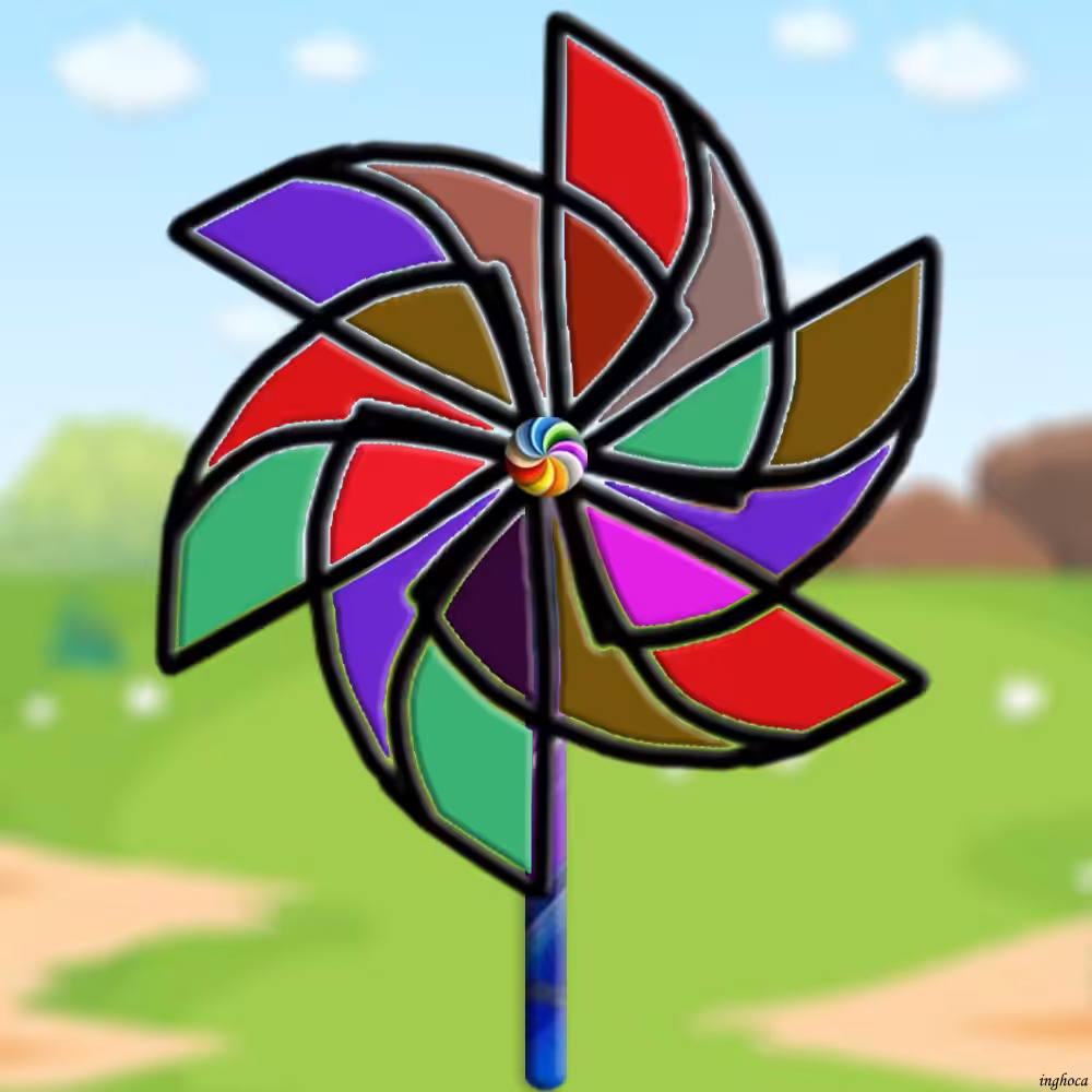 2D Pinwheels: Pinwheel 89 cartoon pinwheel
