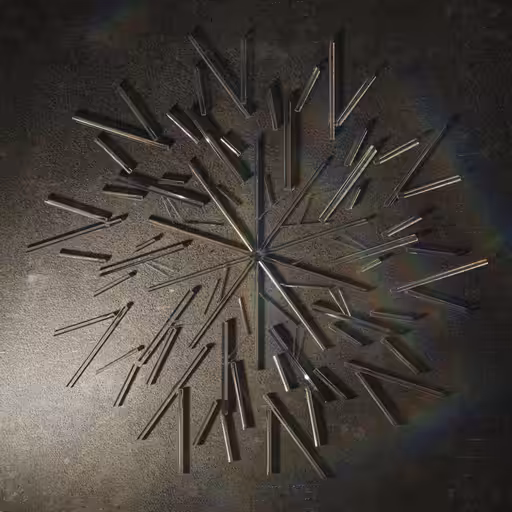 crystalline work (arctic) #101