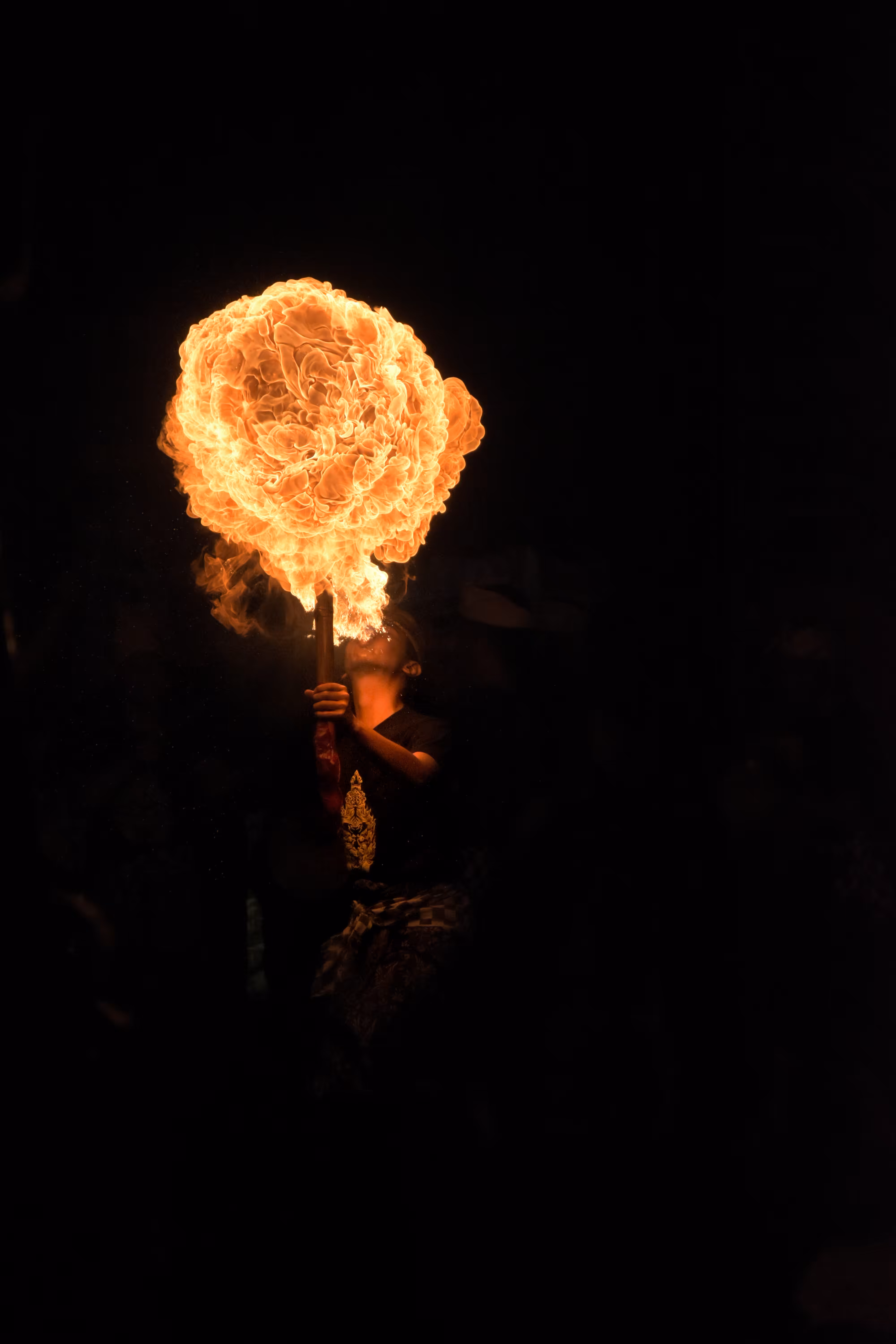 Fire Breathing Man 