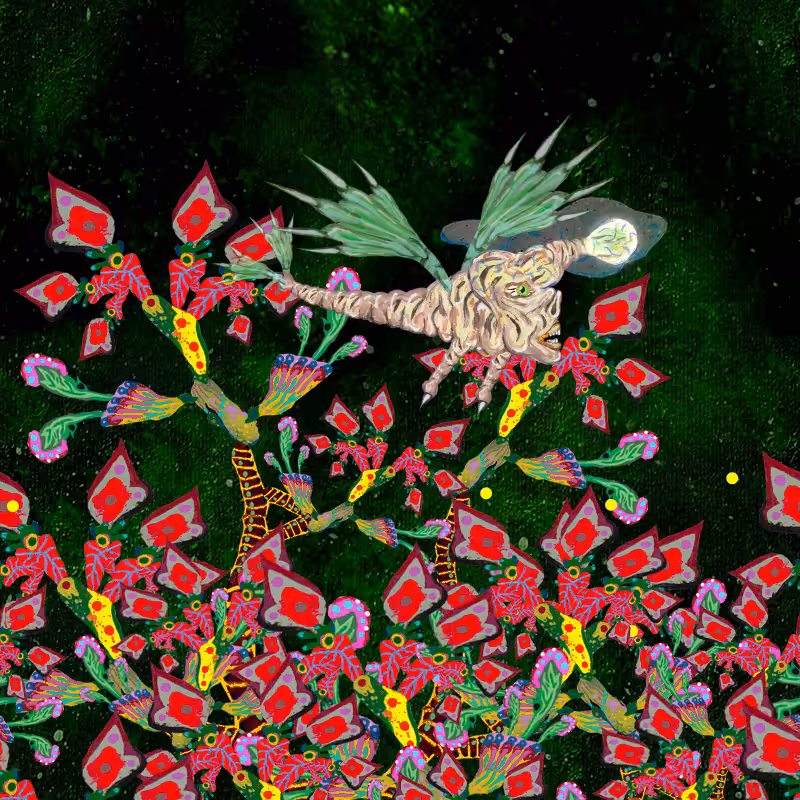 Fireflies and Flower Gardens #44