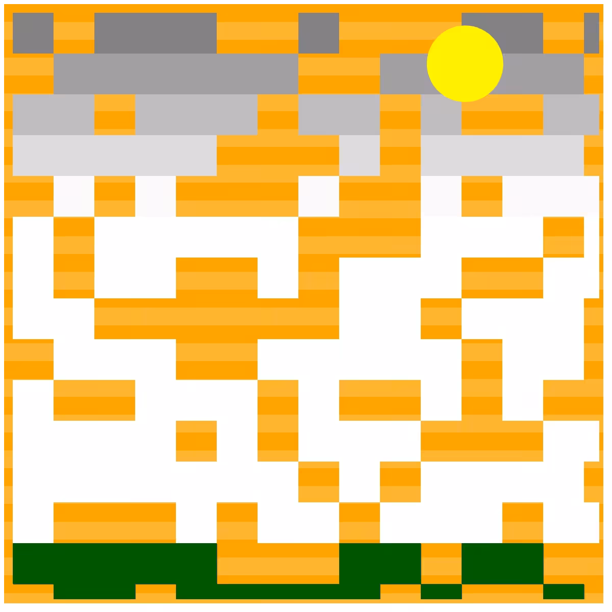 Square Clouds #2