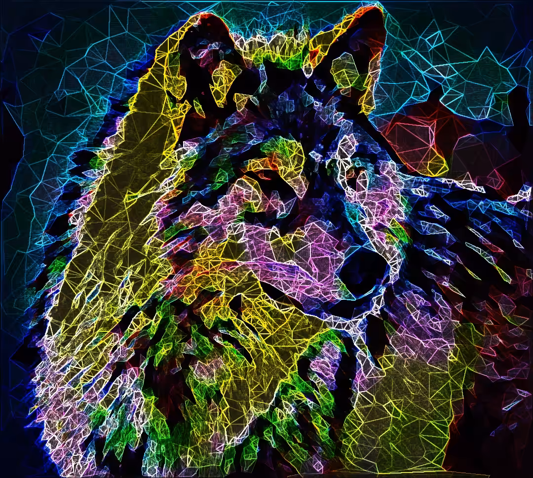 Prismatic Wolf