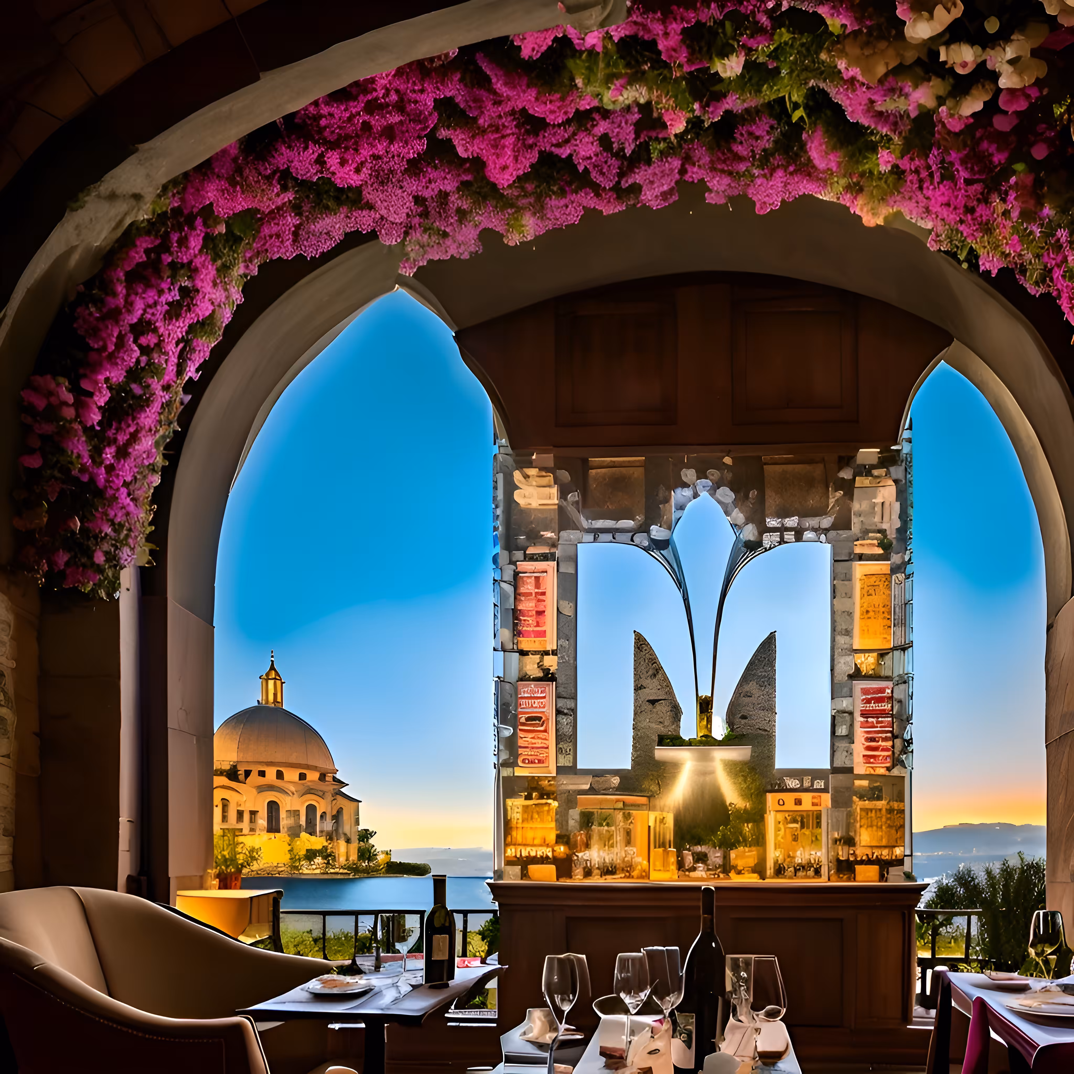 Terrace@Dusk In Medici 22021
