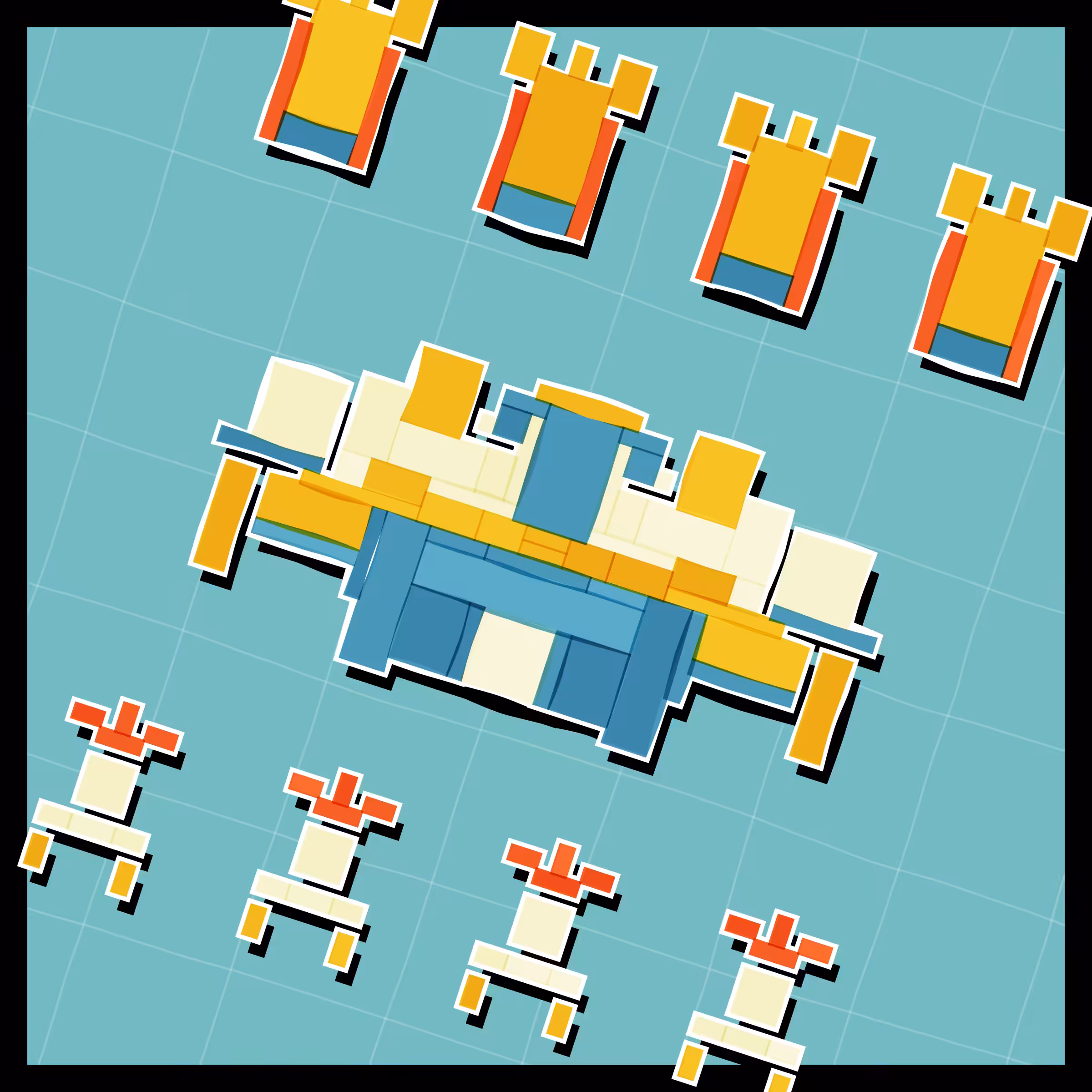 Paper Armada #1108