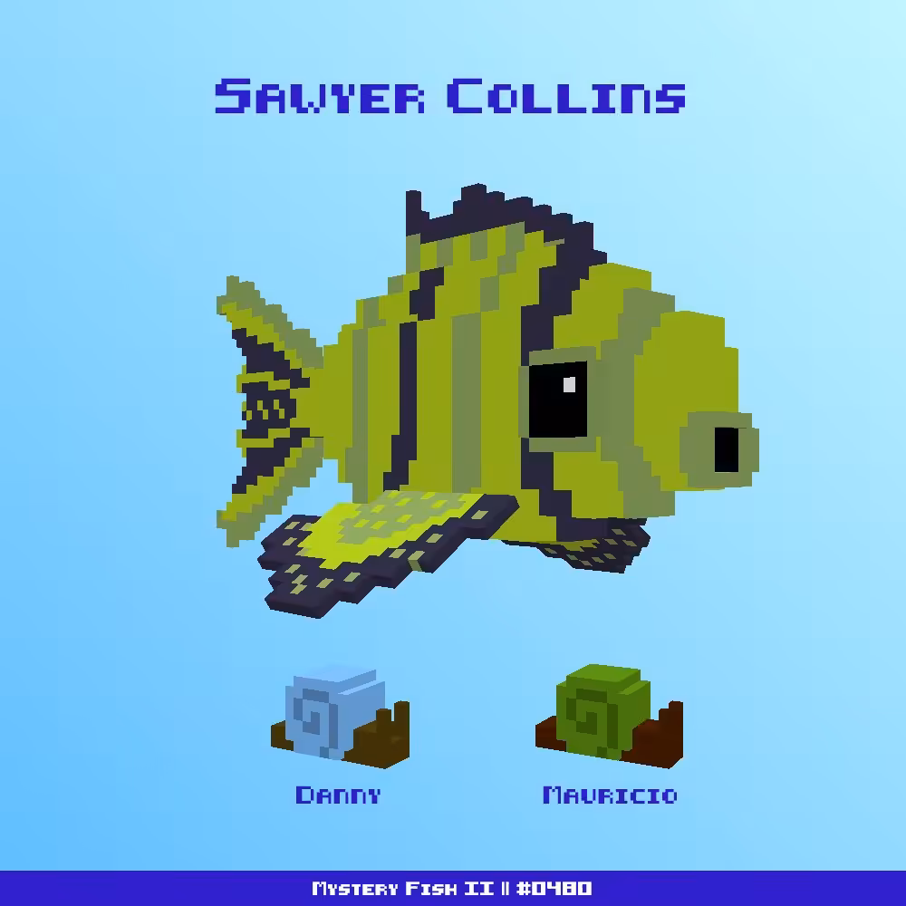 Sawyer Collins :: Mystery Fish 0480/1000