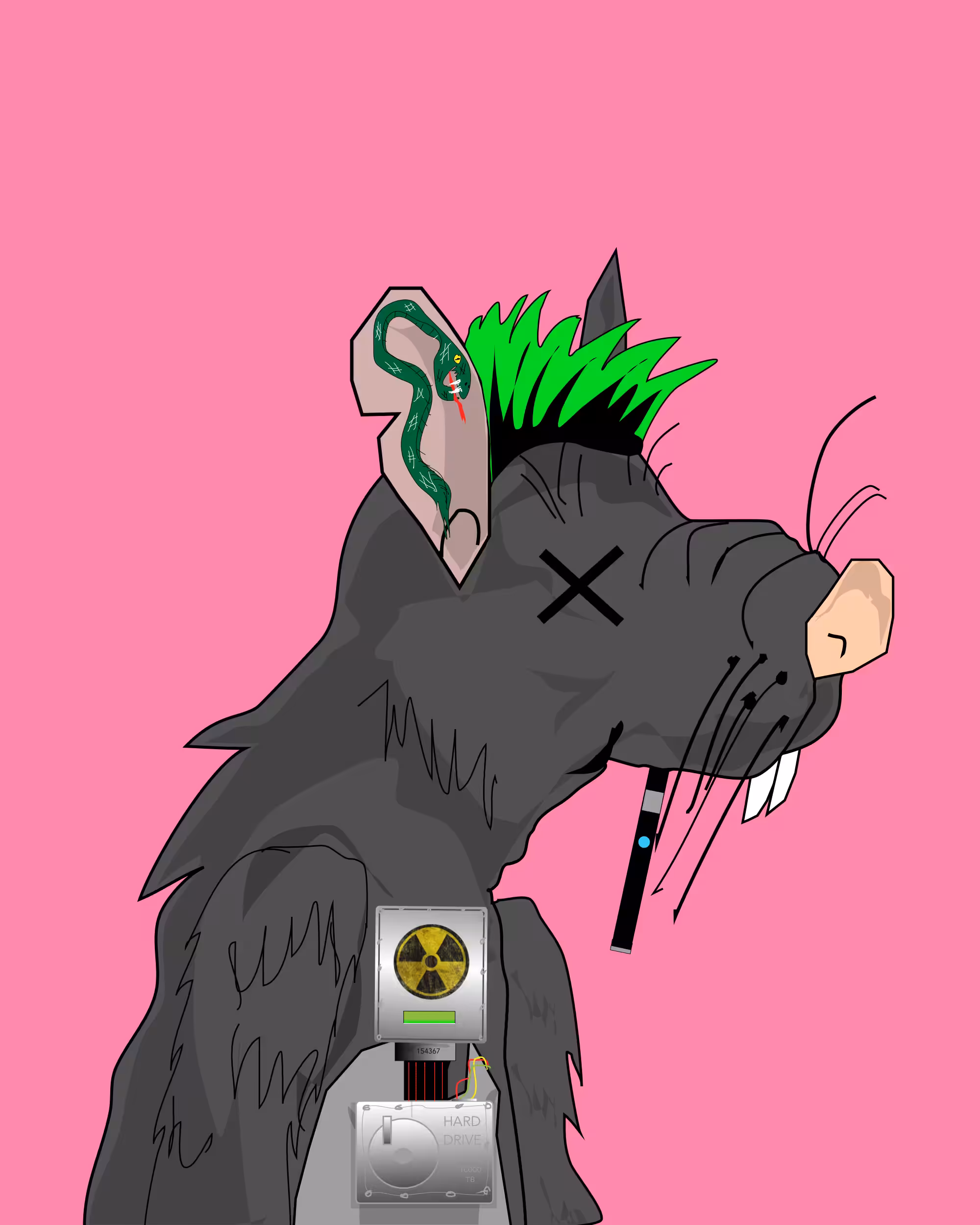 🤖 Cyborg RATZ 🐀 #55