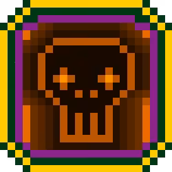 Skulls Pixels Coins #125