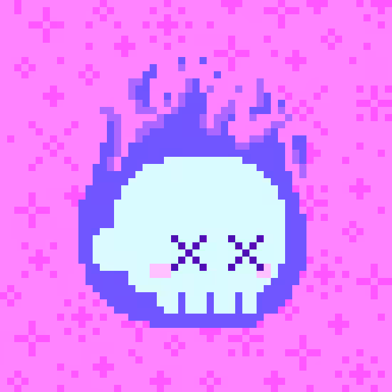 Spooky icon #3 - qt skul