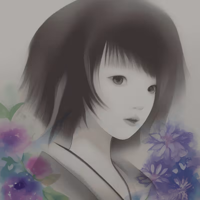 Purple Flowers #4