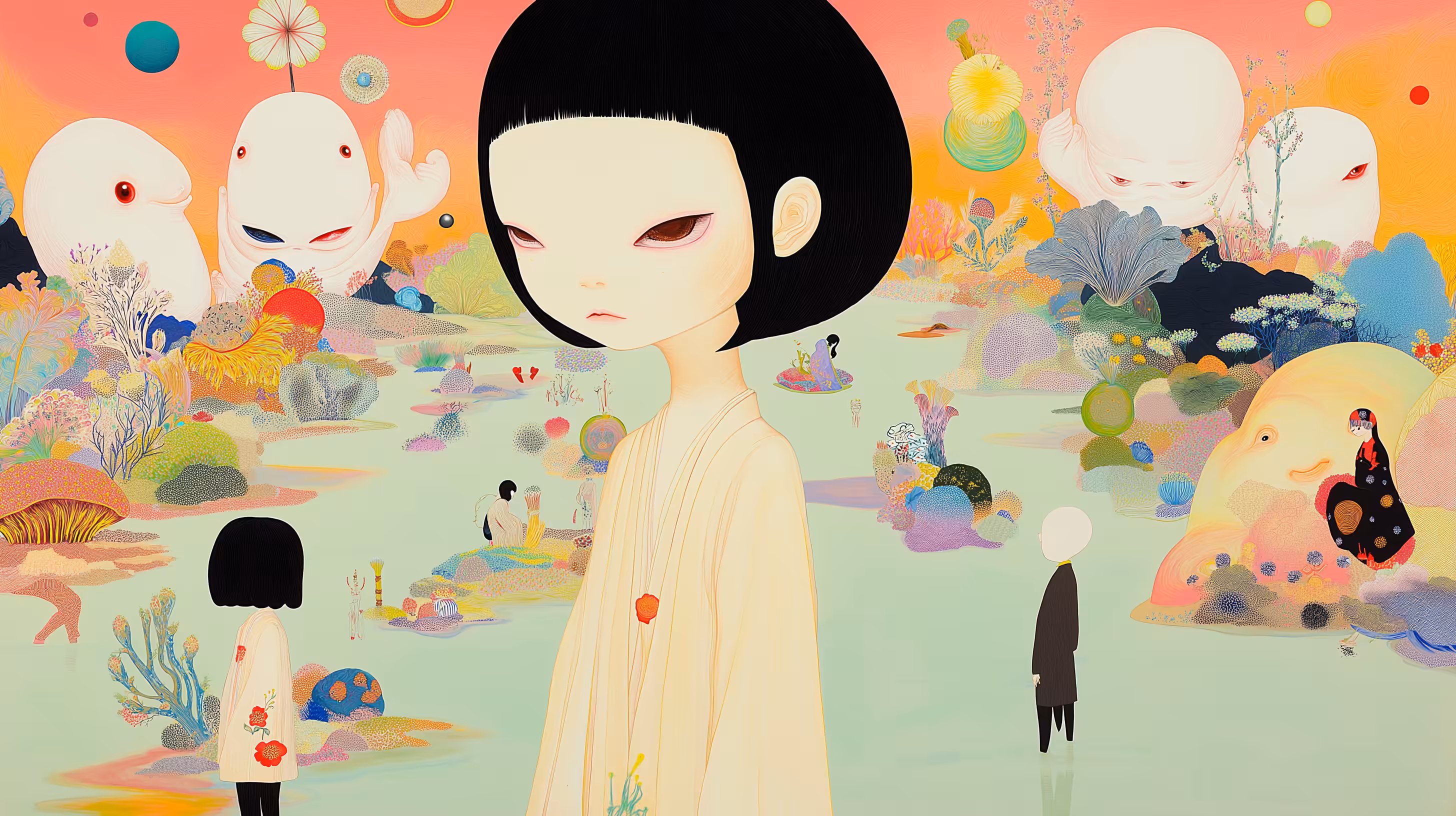 She Carries the Silence of Other Worlds