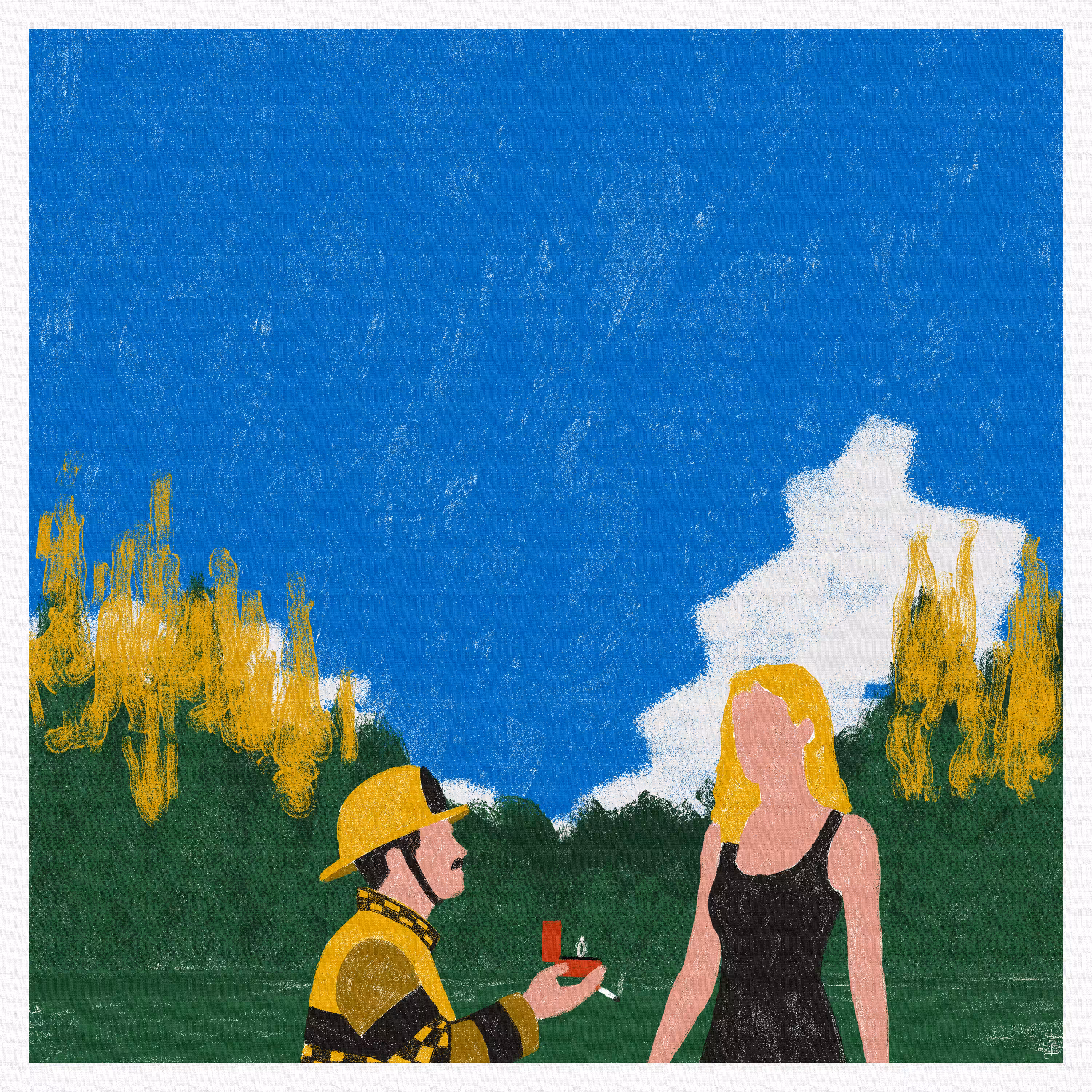 two fires