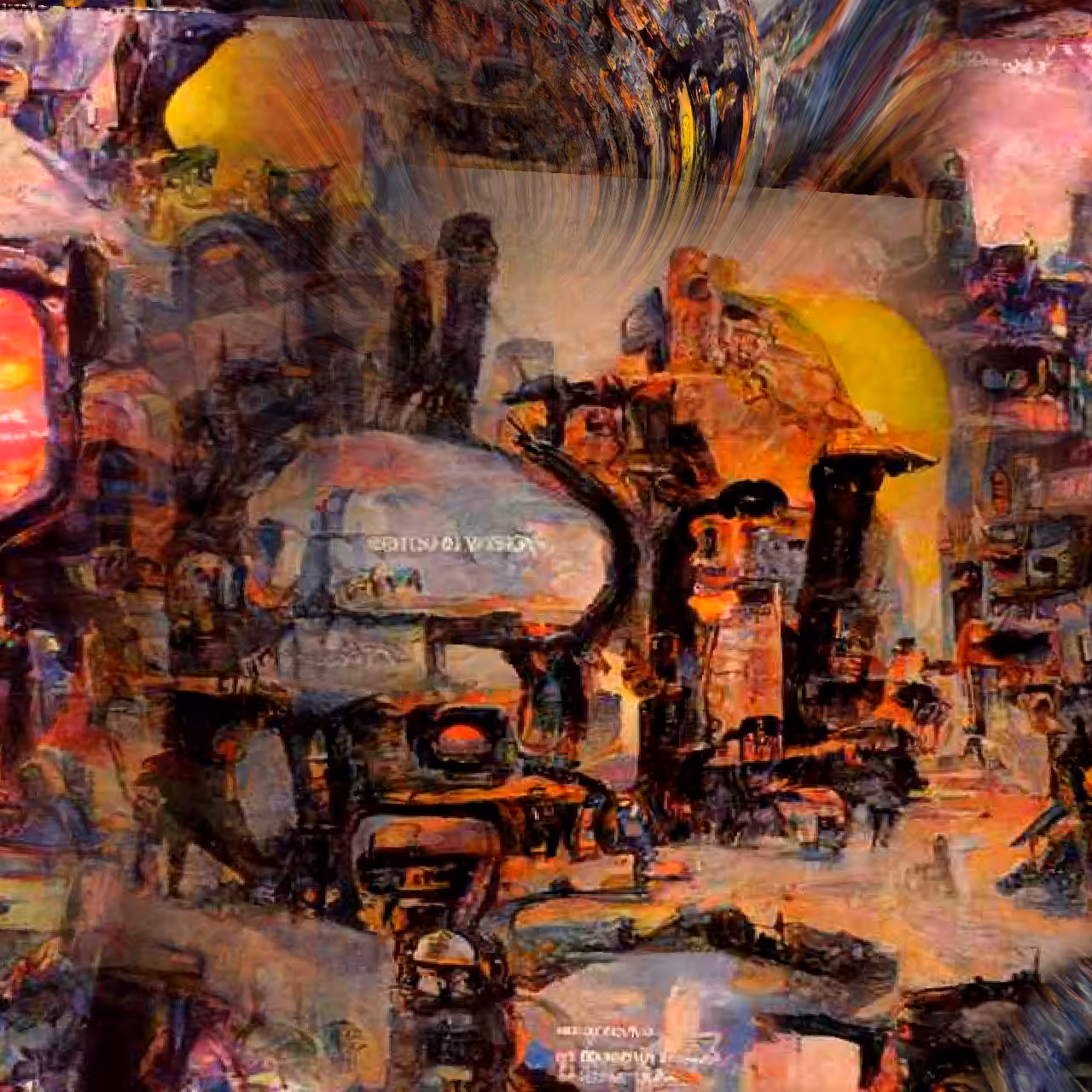 the fabric of time as contemporary ruins #17