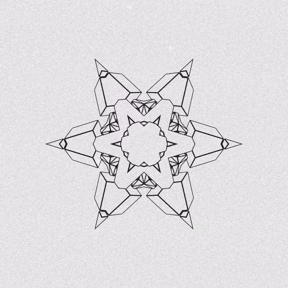 Monochrome Kaleido #296