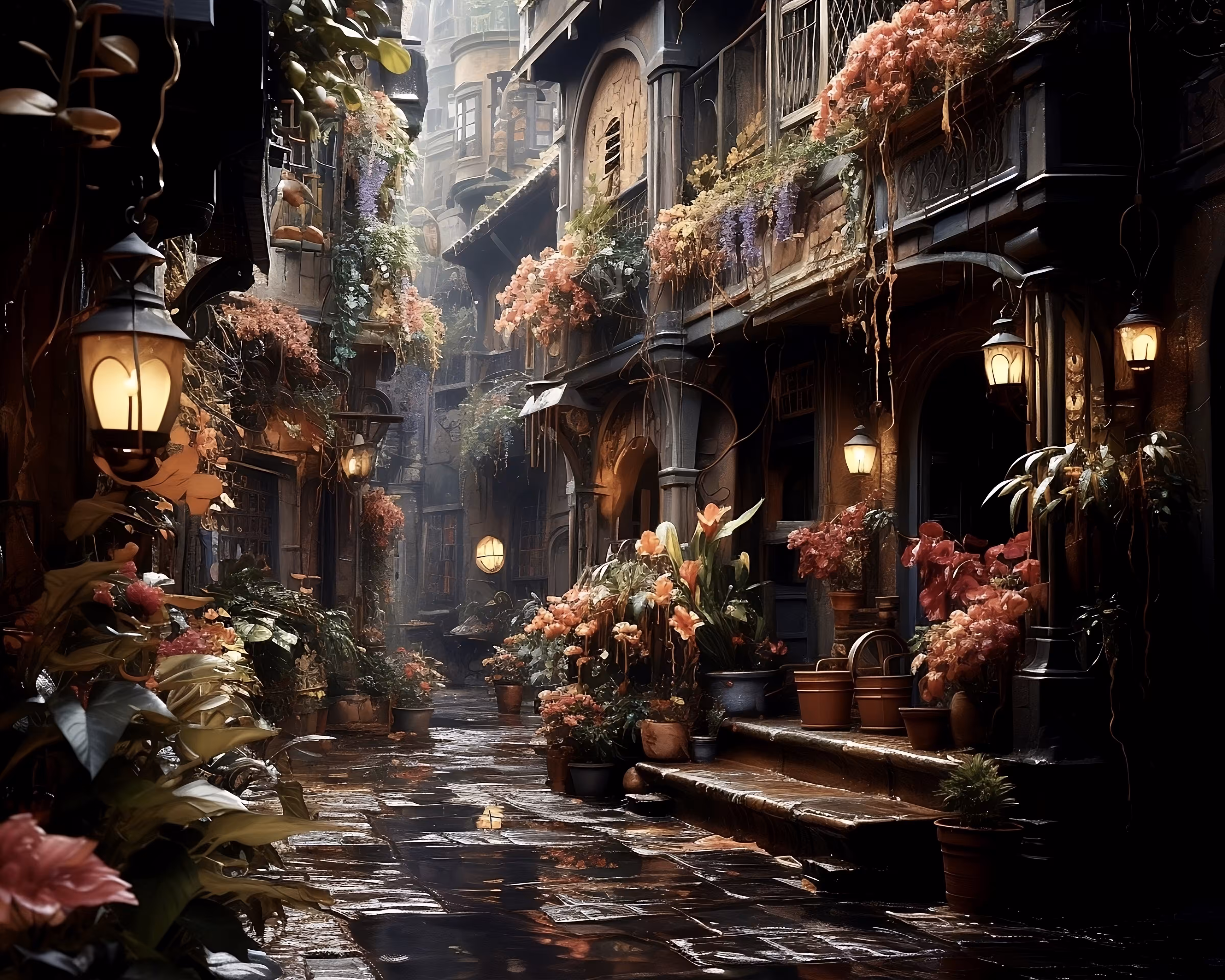 The small alley 
