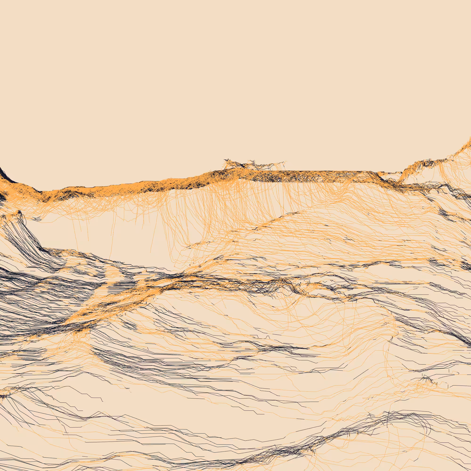 Ridge Scribbles #58