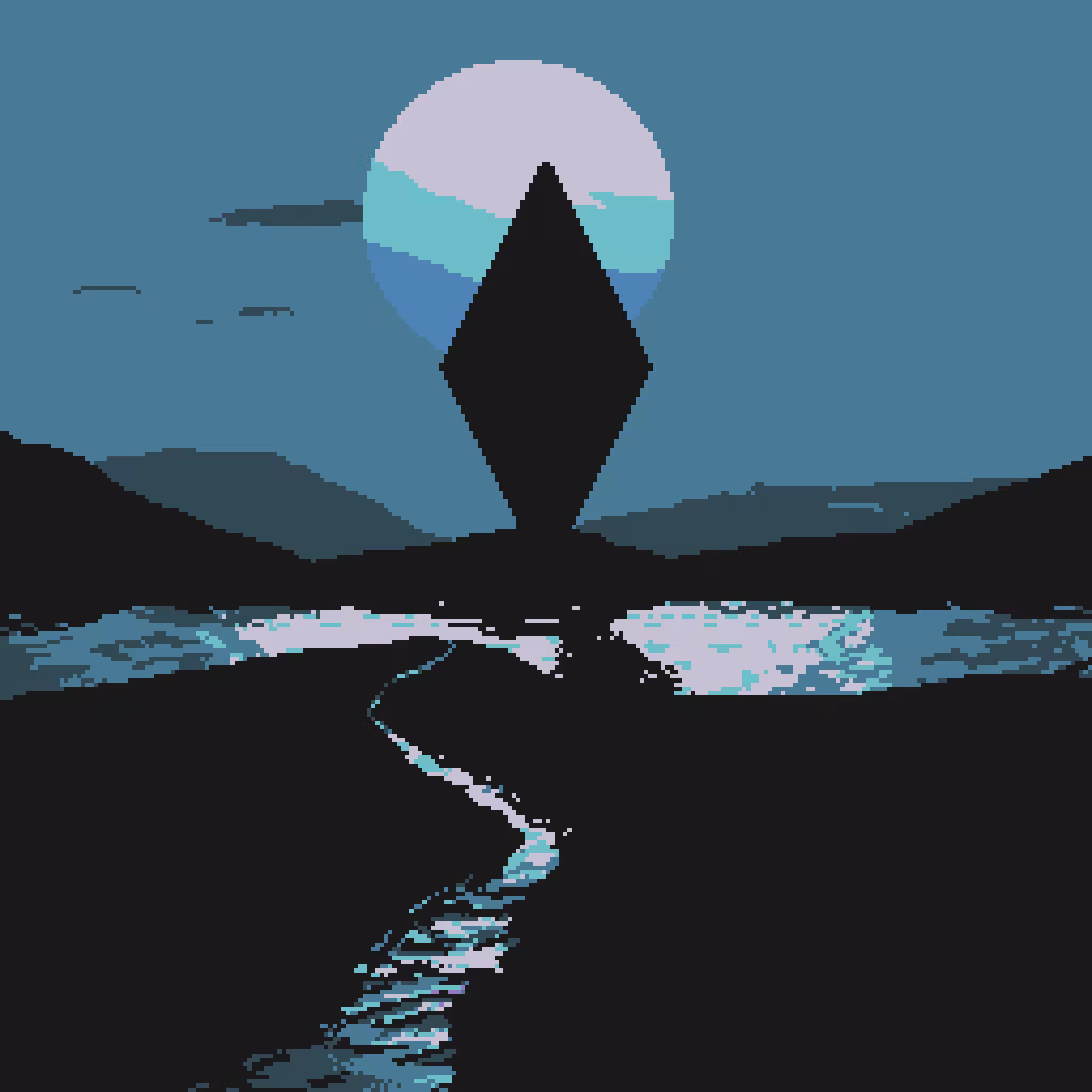 Pixel Sunset #51