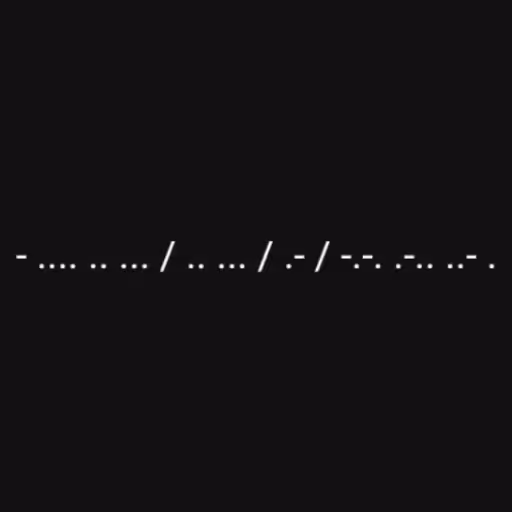 - .... .. ... / .. ....