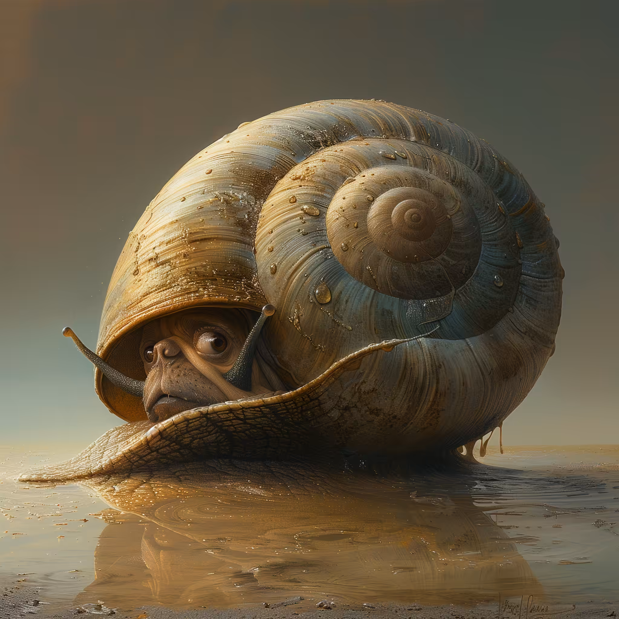 Pug in the shell #2