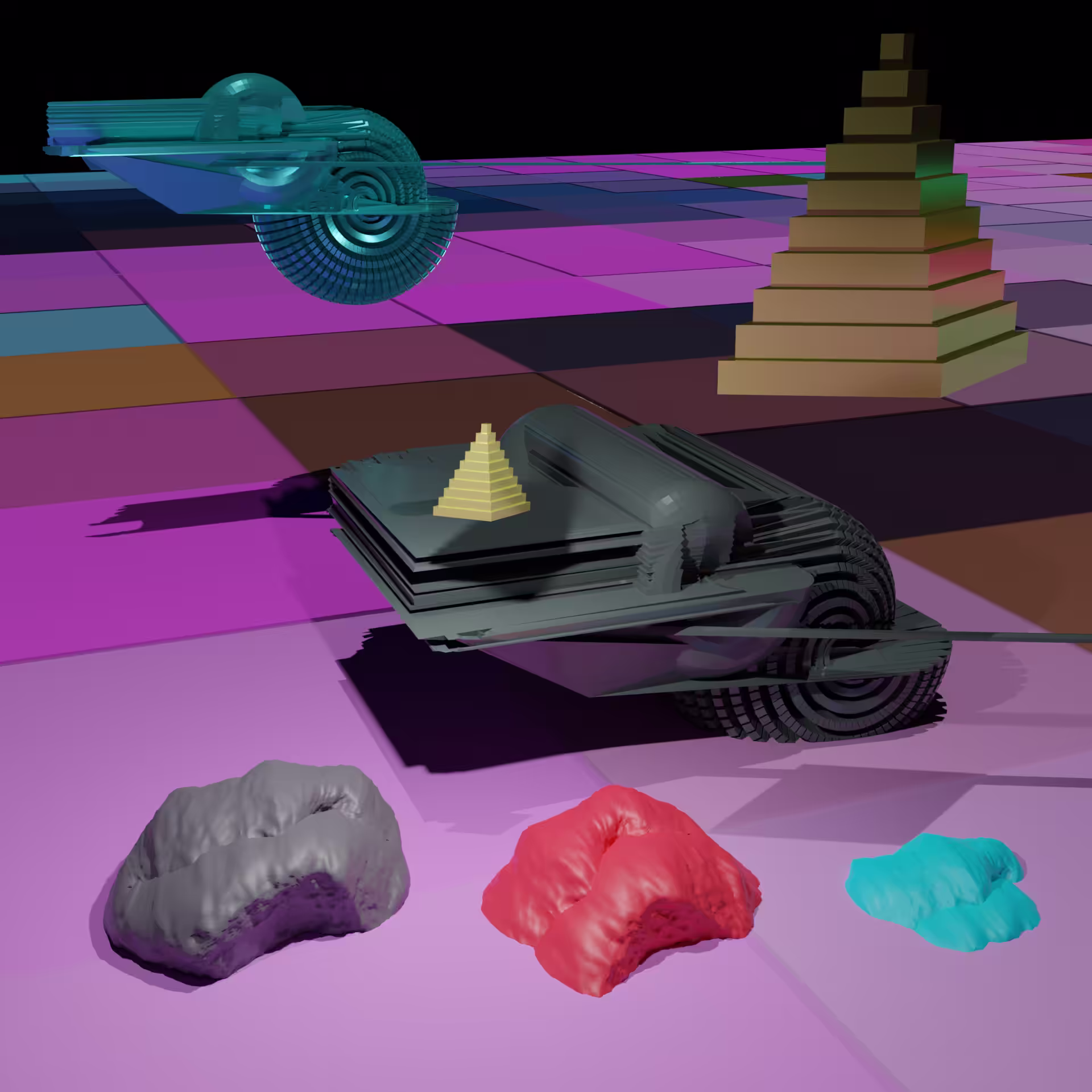 Objects of Sentience in the Void 