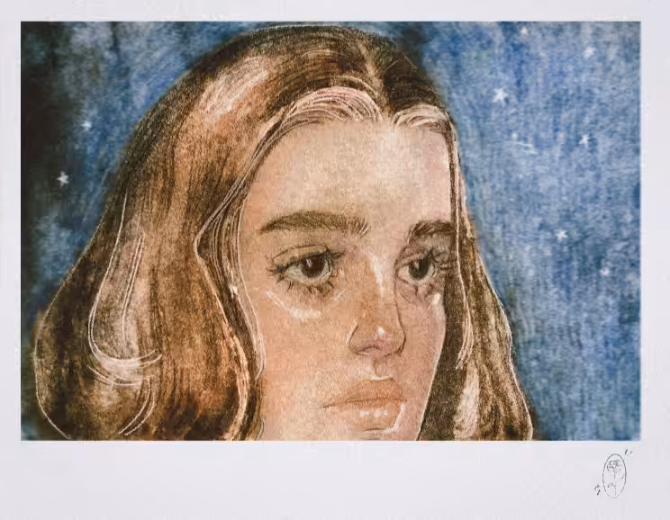 A nocturne in her eyes