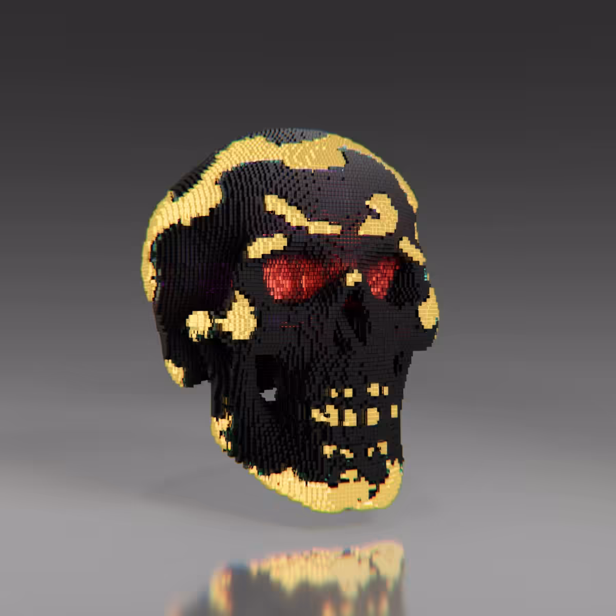 Skull of replicant #5