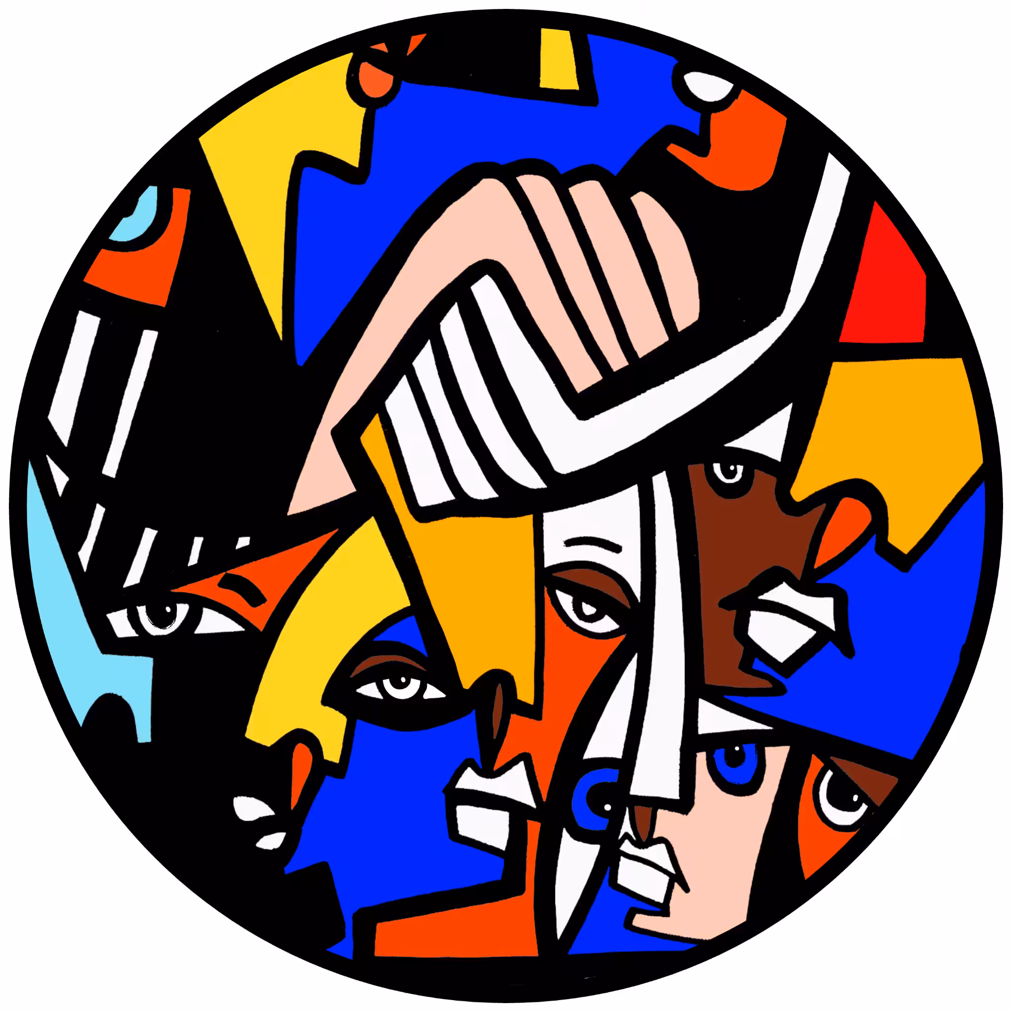Cubist Circle 103