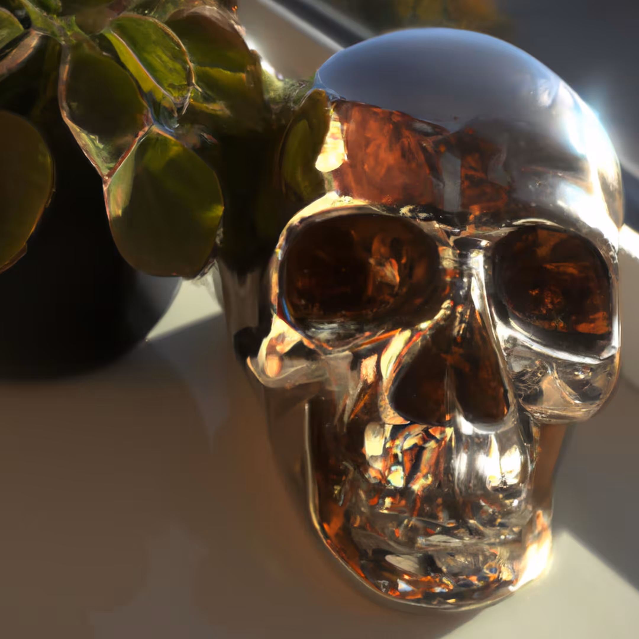 -: A Skull at the Window #34