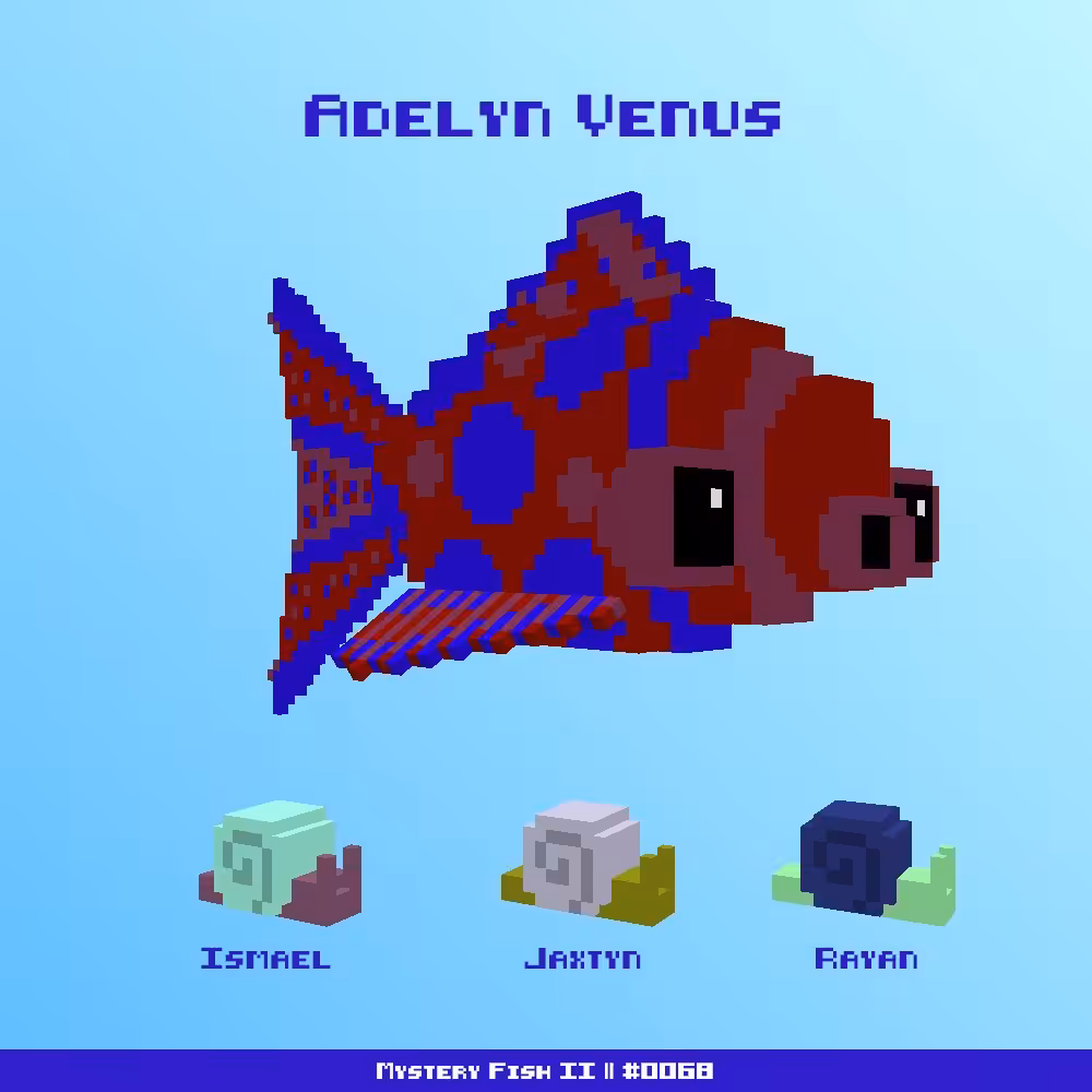 Adelyn Venus :: Mystery Fish 0068/1000