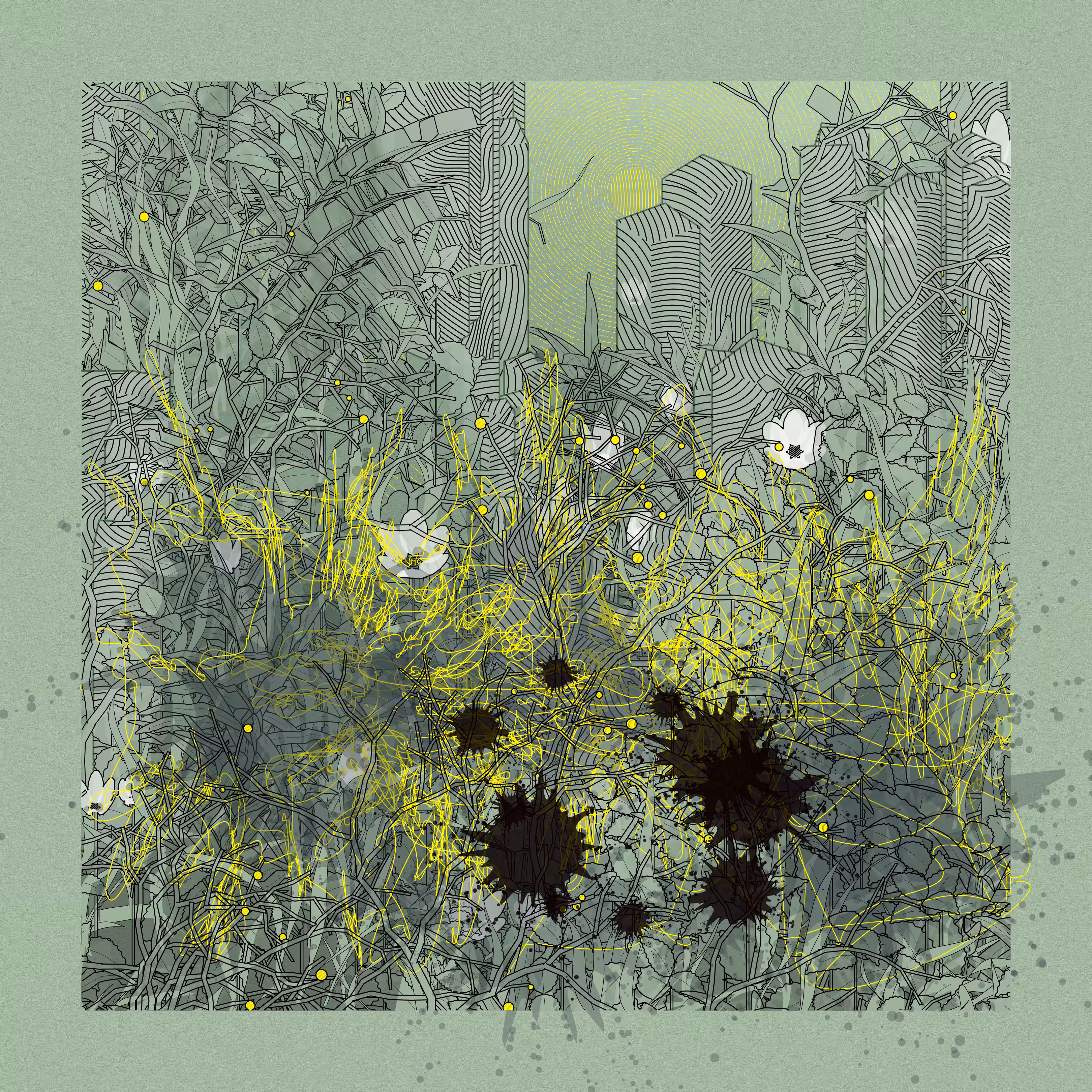 Landscape with Carbon Capture #7956