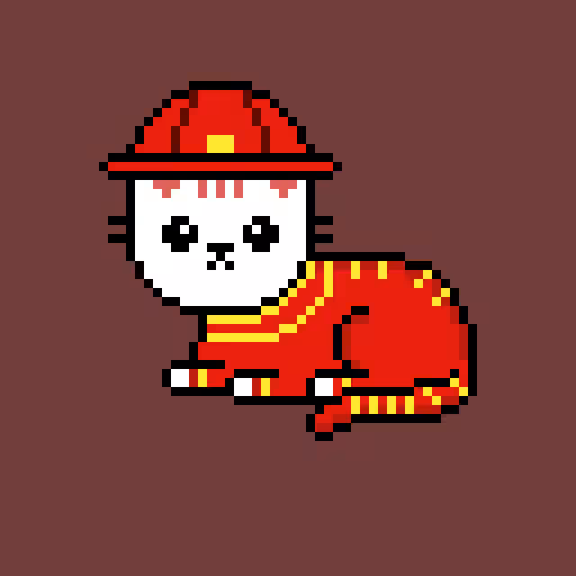 pixel kitten: Pixel Kitten #0031