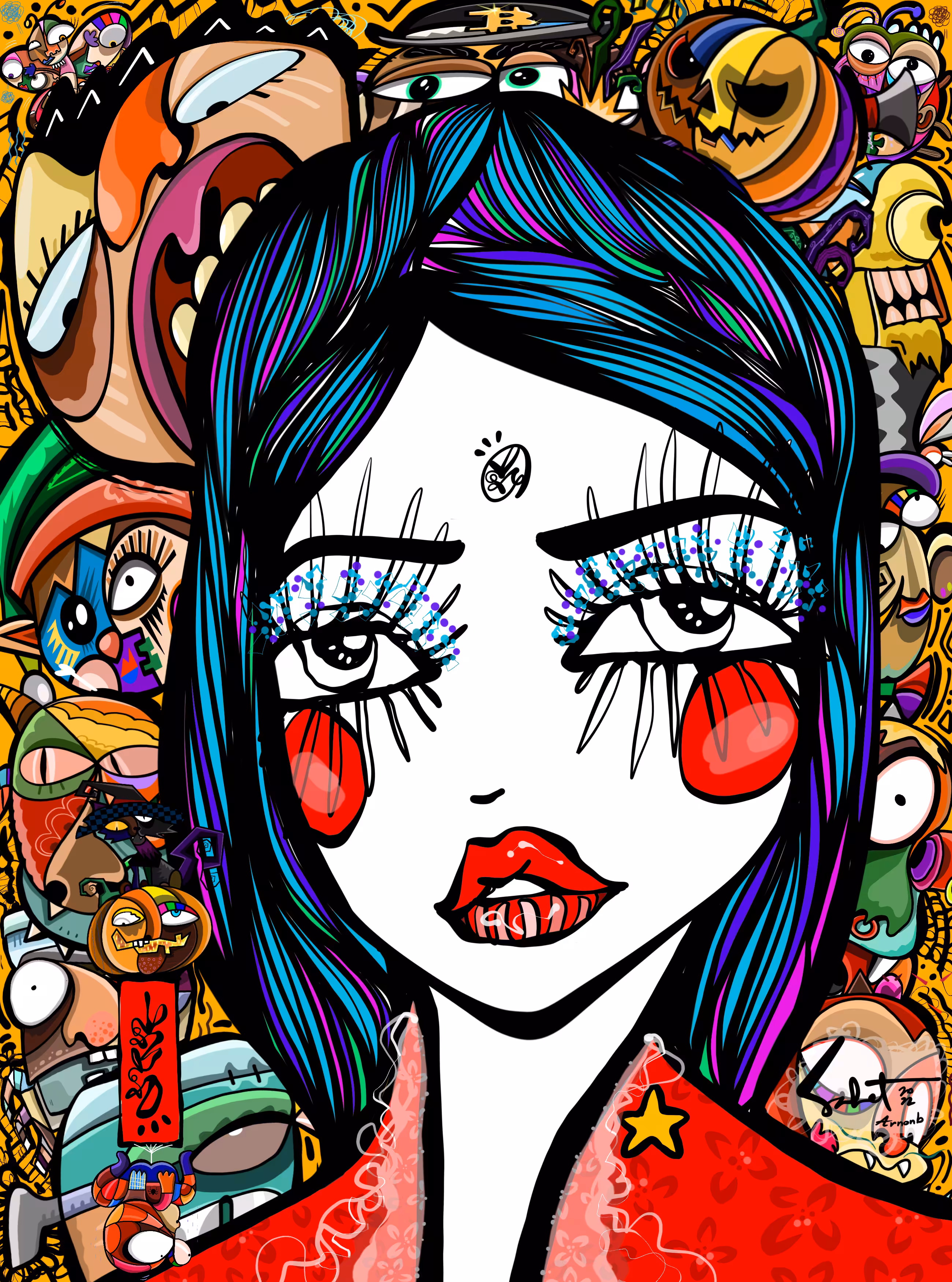 Children’s art development X STARGIRL by SABET