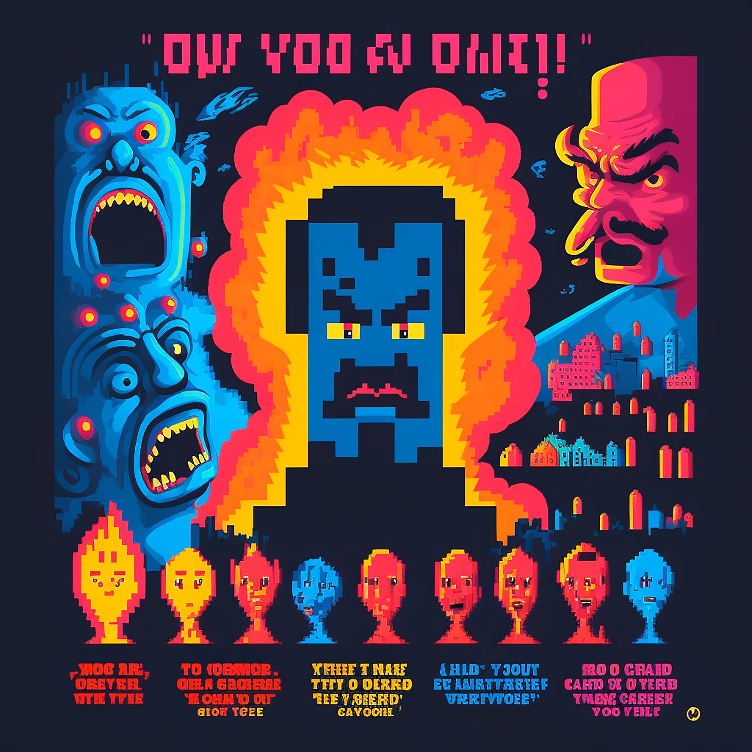 Pixel Game Posters #137