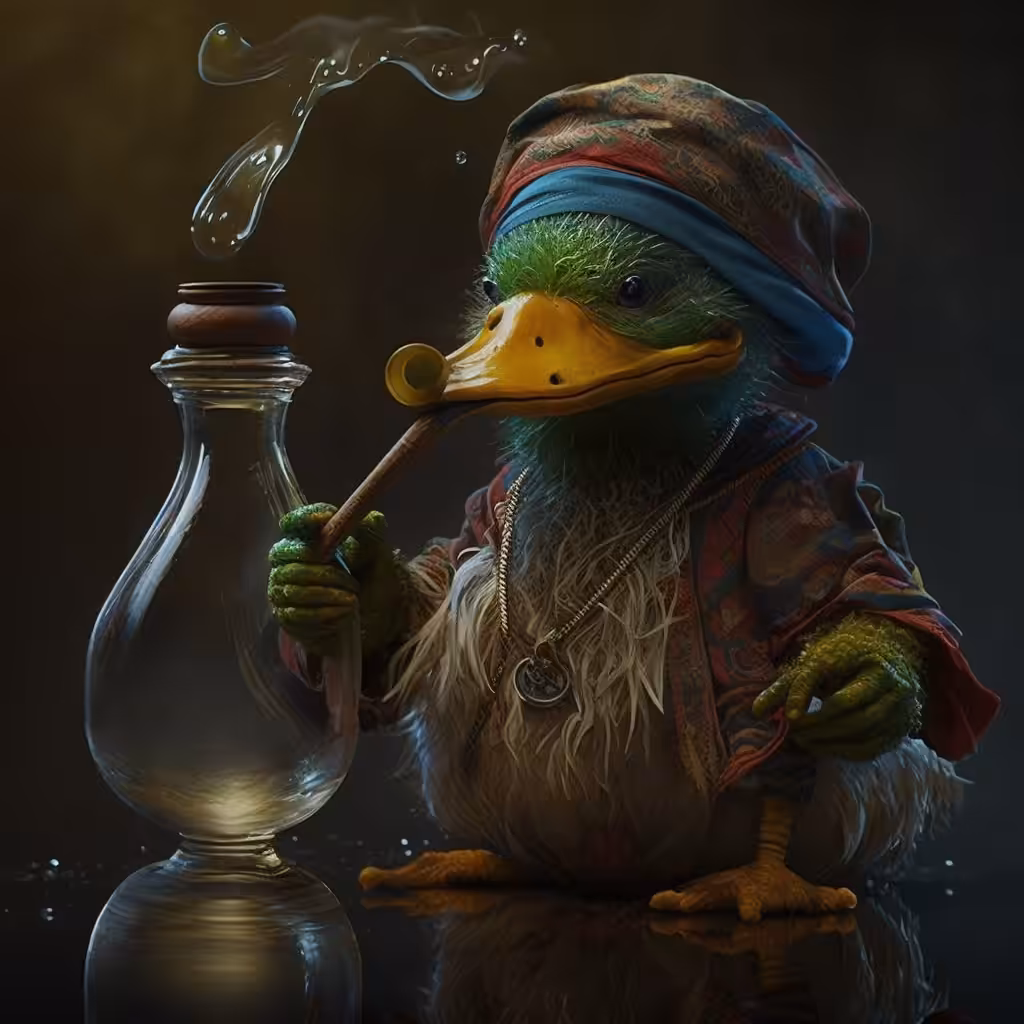 Rasta Duck