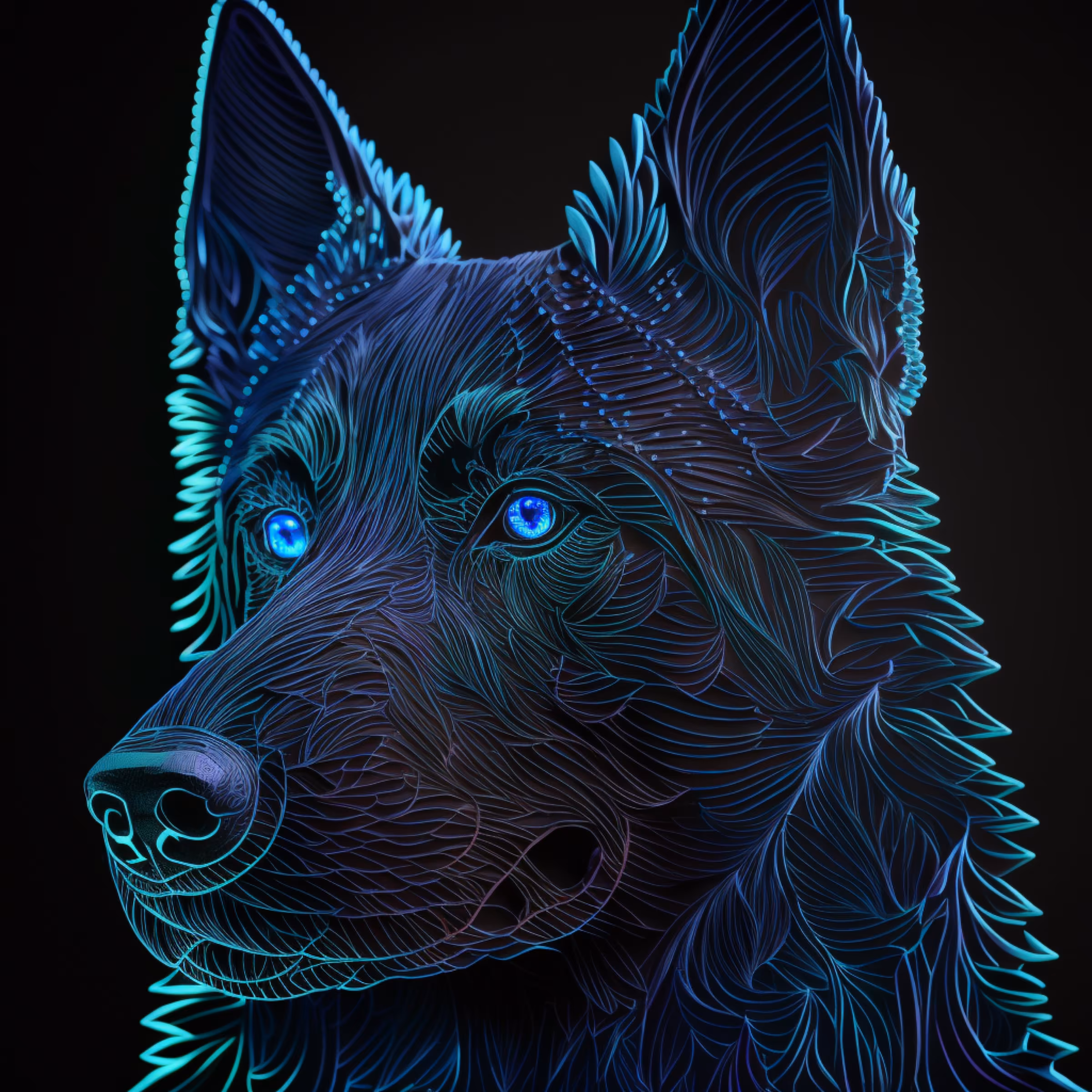 Blue