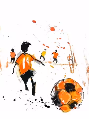 The ball sees us