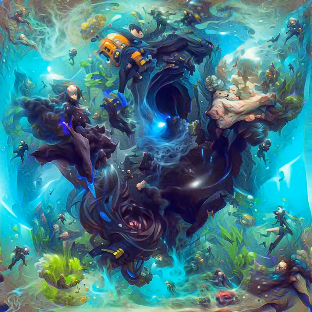 The Freakyverse - Underwater dimension portal