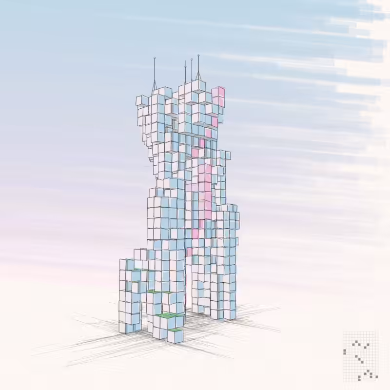 Cellular Skyscrapers #64